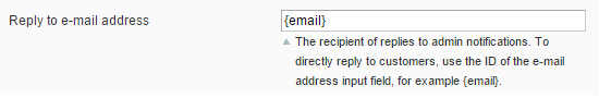 admin notification reply recipient