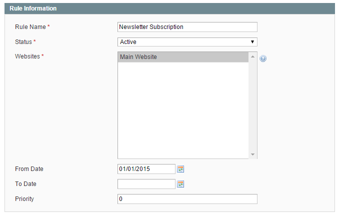 customer group switching rule configuration