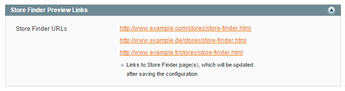 store finder preview links