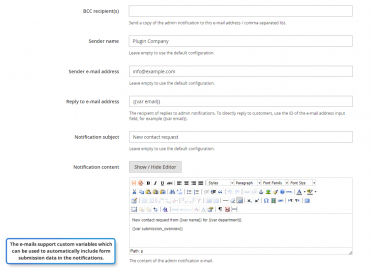 Admin e-mail notification (2)
