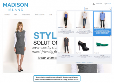 3 Column grid layout with dark theme