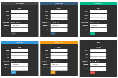 Form wrappers (Darkly)