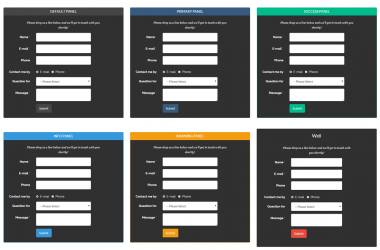 Form wrappers (Darkly)