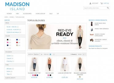 Lazy category page loading (focused)