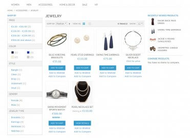 Lazy category page loading (focused)