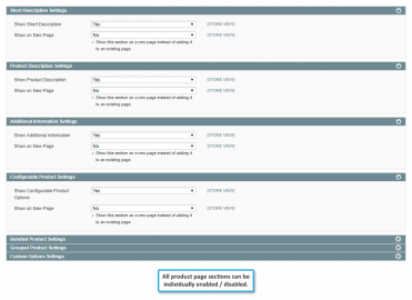 PDF content sections