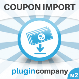 Coupon Import Magento 2 Extension