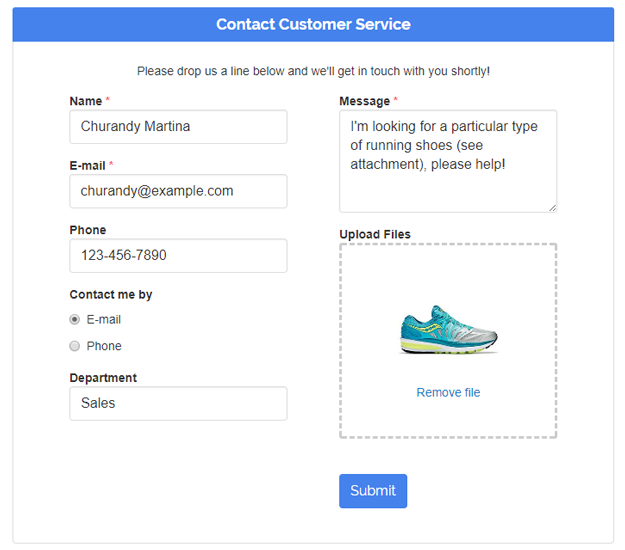 multi-column form magento 2
