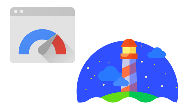 optimized google lighthouse results