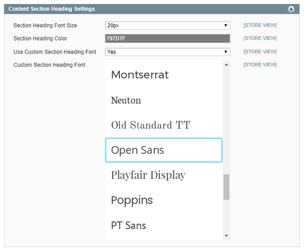 product pdf font styles