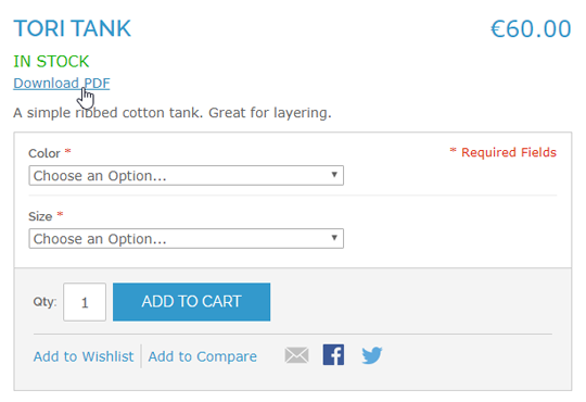 product pdf font styles