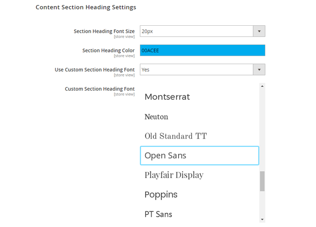 product pdf font styles