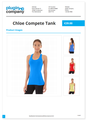 configurable product page pdf