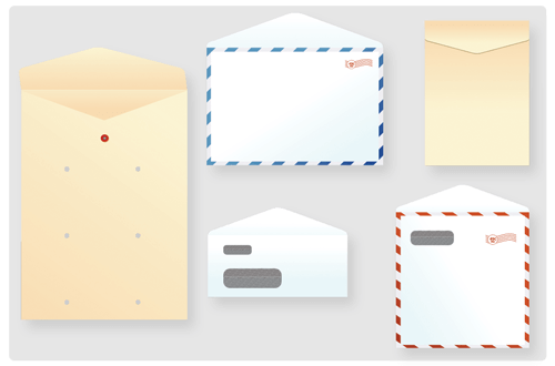 product shipping per envelope mail