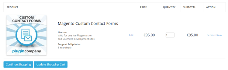 plugin company checkout